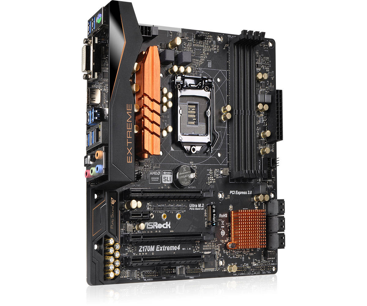 Asrock Z170M Extreme4 - Motherboard Specifications On MotherboardDB